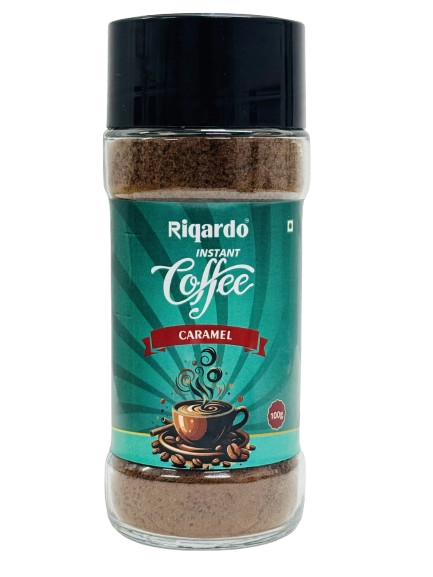 Riqardo instant caramel coffee